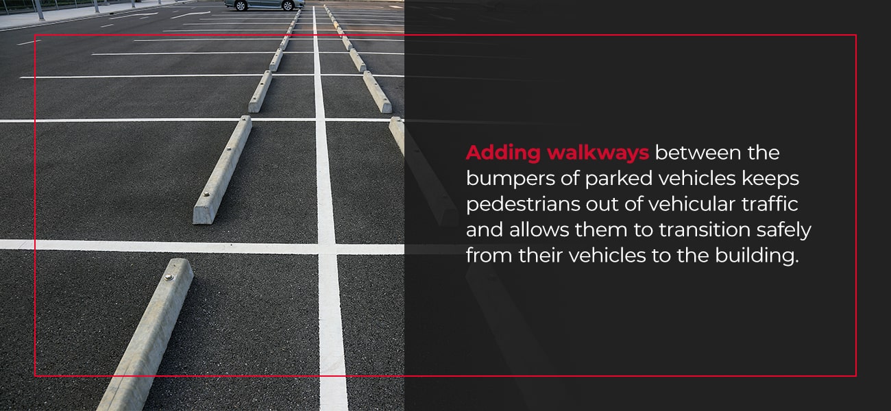 create sidewalks for pedestrians