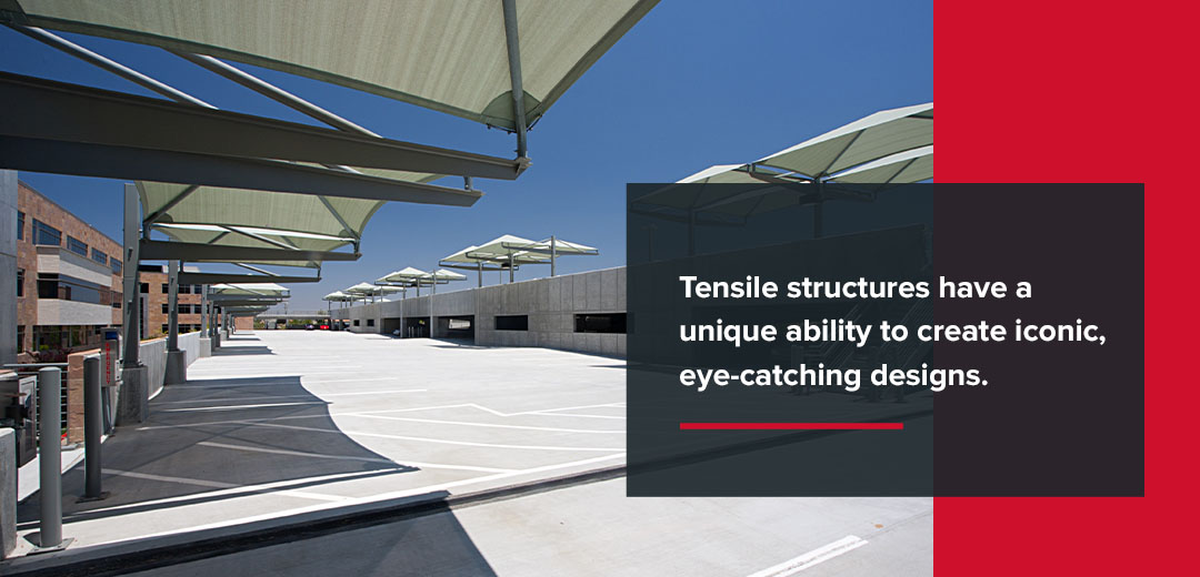 tensile structures have unique abilities