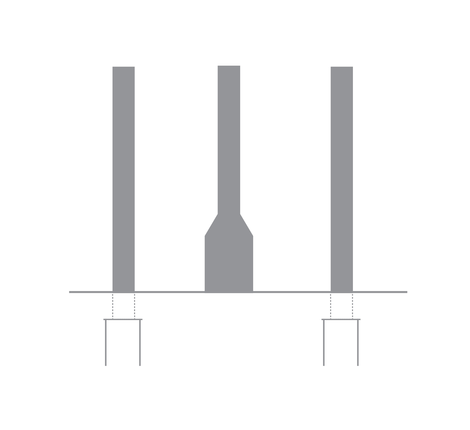 Surface-mount, embed, recessed-base-plate, and pedestal mounting designs available — engineered spread footings are available for applicable regions