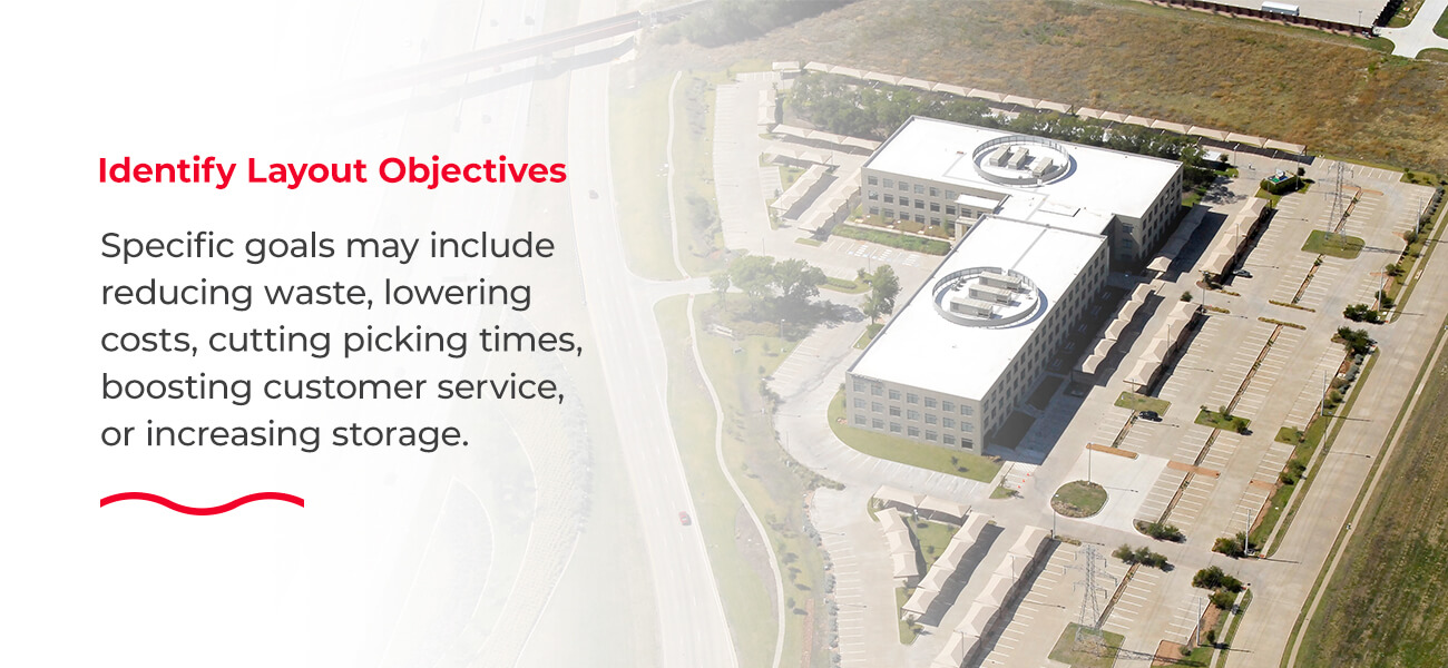 Identify layout objectives