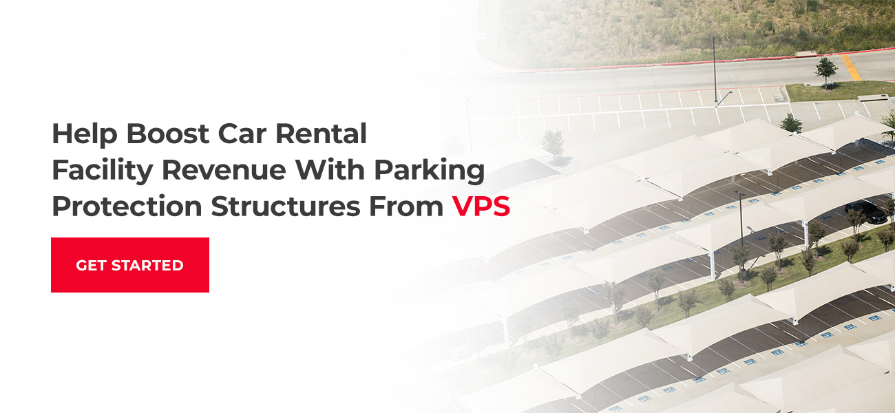 Help boost car rental facility revenue with parking protection structures from VPS