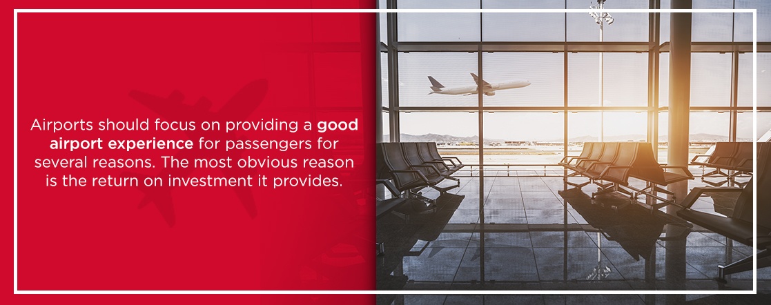 focus on a good airport experience