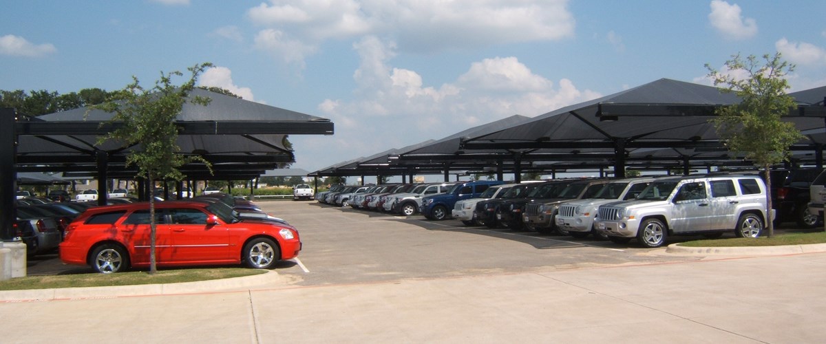 parking structure at granbury auto dealership thumbnail