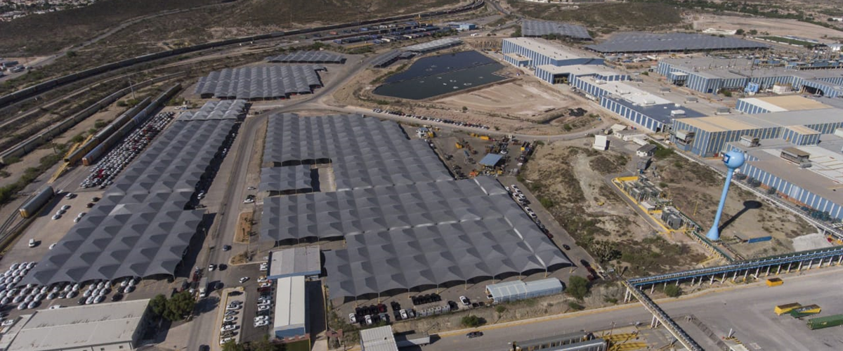 GM Ramos Arizpe Assembly Plant drone view